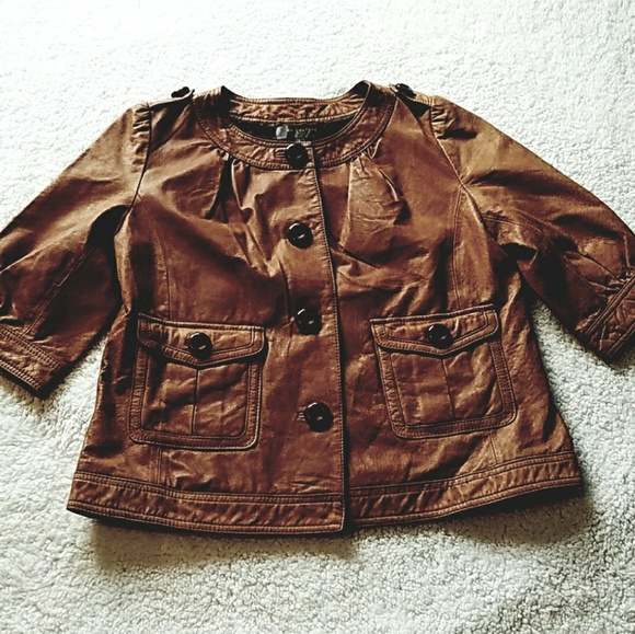 MM Couture Jackets & Blazers - Mm couture by Miss Me leather jacket size l